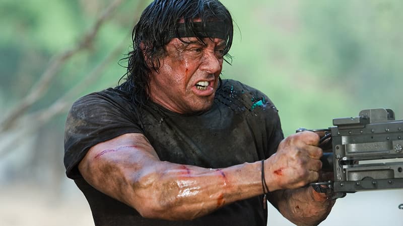 John Rambo doing what he does best