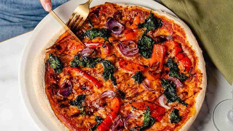Vegan pizza