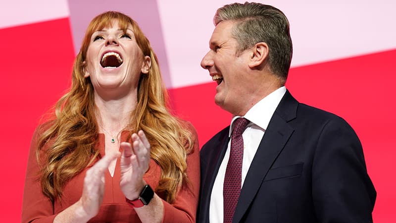 Labour Party: Keir Starmer and Angela Rayner